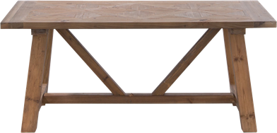 Parquetry Coffee Table - 60 x 120 Rect